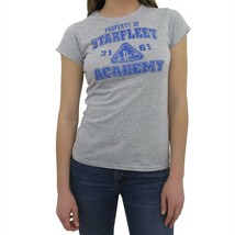 Star Trek Starfleet Academy Women&#39;s T-Shirt Heather Grey - $34.98+