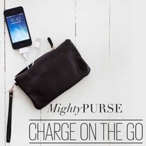 Mighty Purse Genuine Leather 4000mAh Phone Charger Purse By HButler - $45.00