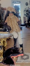 Customized Sable color mink  Fur  sleeveless Jacket , coat , Vest S/XS - $395.99
