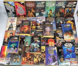 VTG Star Trek Paperback Books Mixed Lot Of 35 1970&#39;s - 1990’s Many 1st E... - $77.11