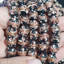 Collana Vintage Avventurina Millefiori Nero Fantasia Piume Vetro Perline... - €31,44 EUR