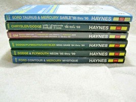FORD-MERCURY-CHRYSLER-DODGE-BUICK-CHEVROLET-OLDSMOBILE-HAYNES Repair Manuals!!! - £11.75 GBP+