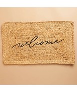 Accompany Jute Welcome Mat Brand New MSRP $38 - $14.99