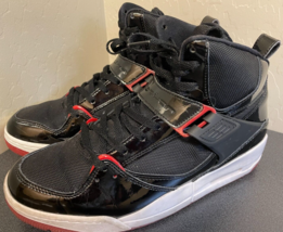 Nike Mens Air Jordan Flight 45 Hi DC2569-001 Black Basketball Shoes Sneakers 10 - £27.92 GBP