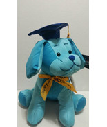 Teddy Graduation Autograph Stuffed Dog Plush- BLUE 10.5&#39;&#39;  Congrats Grad ! - $15.83