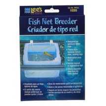 Lees Fish Net Breeder Safely Separates New-Born Fry from Mother in Aquariums - $14.87