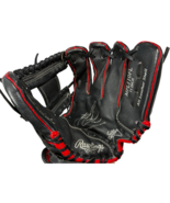 Rawlings MPL110FL Black/Red LeatherFrancisco Lindor Model 11&quot; Baseball G... - $26.89