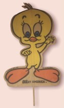 Marriotts Great America 1975 Vintage Felt Tweety Bird Sign Vintage Very ... - £55.02 GBP
