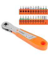 Tamper Resistant Star Bits (23-Piece 1/4 Mini Ratchet Offset Screwdriver... - €12,43 EUR