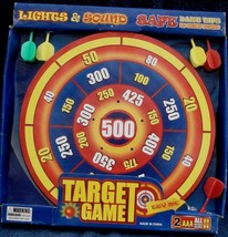 Lights And Sounds Target Game - Safe Dart Tips - Missing One Green Dart - £13.65 GBP