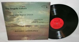 The Angelic Voices St John Baptist Church Lp Black Gospel Rare Gainesville Ga - £27.09 GBP