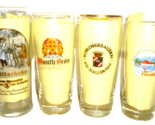 4 Selected German Breweries M1A Willibecher 0.5L German Beer Glasses - £15.68 GBP