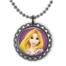 Disney Princess RAPUNZEL 3D Bottle Cap Necklace | Gift for Girls - $5.95