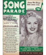 Song Parade Lyric Magazine Vintage 1945 Betty Grable MGM &quot;The Harvey Girls&quot; - £8.77 GBP