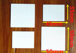 96% Al2O3 Alumina Aluminum Ceramic Insulator Sheet Transistor Heatsink Pad - $5.34+