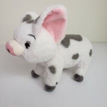 Disney Pua Pig Plush Moana Pink Gray 10" Stuffed Animal Soft Toy - £14.69 GBP