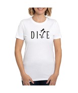 DIVE DOCK JUMPING Women&#39;s Eco Sport T-Shirt - $61.54 CAD