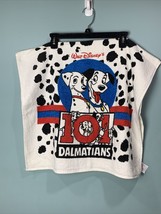 Vintage Disney 101 Dalmatians Beach Bath Towel &amp; Wash Cloth 57x29 Meade In USA - £10.01 GBP