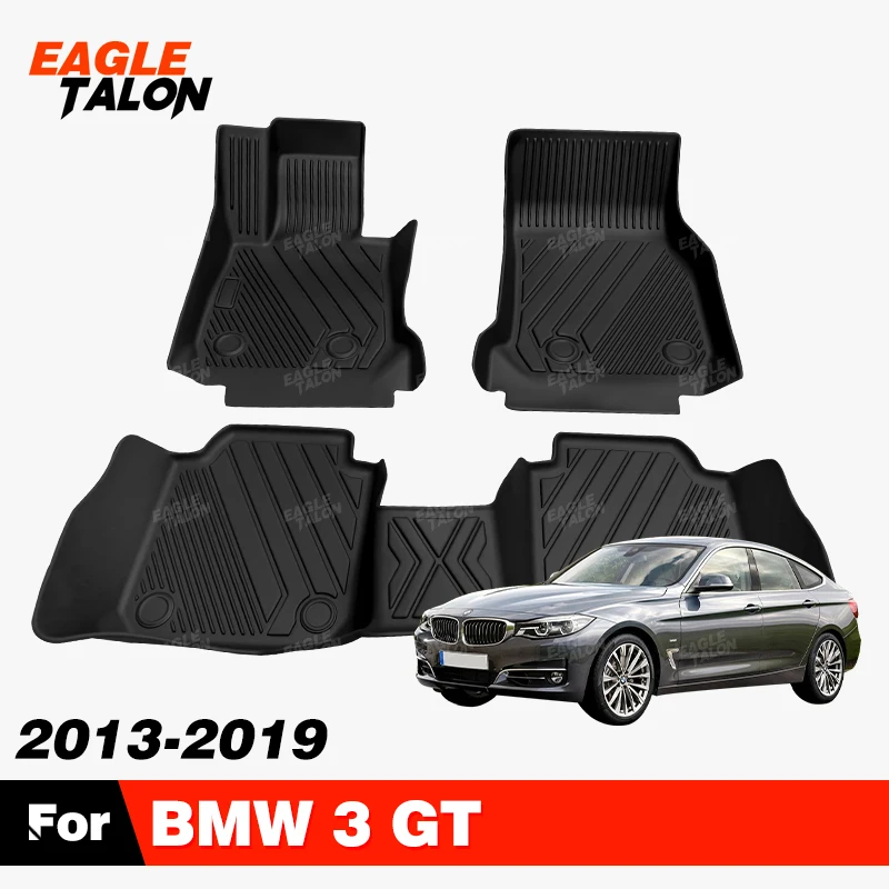Custom TPE Car Floor Mat For BMW 3 GT 2013-2019 18 17 16 15 14 Full Carp... - $340.20