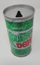 1970&#39;s 12 oz Steel Mountain Dew Yahooo! Empty Soda Pop Can BC5-16 - £25.79 GBP