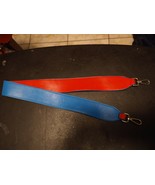 Blue / Red Luggage Bag Strap Travel Accessory with swivels 35&quot; - €16,32 EUR