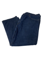 Men&#39;s Dickies Denim Cargo Jeans Straight Leg Blue Work Pants 44 x 30 Poc... - £12.54 GBP