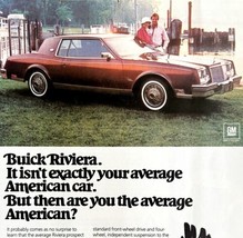 Buick Riviera General Motors 1979 Advertisement Automobilia Vintage DWKK4 - $474.98 MXN