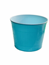 Greenbrier’s Plastic Ice Cup Bucket 9.5 Inch Turquoise - £10.03 GBP