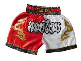 S KIDS Muay Thai Boxing Short Pants Pant MMA Kickboxing Men Women Workout MSK034 - £19.97 GBP