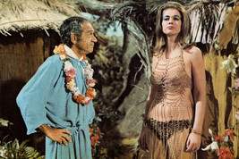 Carry on Up the Jungle Sidney James Valerie Leon in sexy chains 8x12 inch photo - £12.53 GBP