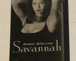 Savannah Tv Guide Print Ad Jamie Luner TPA18 - $5.93