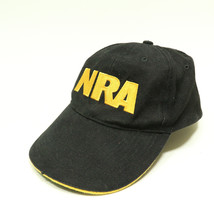 NRA Adjustable Black Hat Cap - £6.97 GBP
