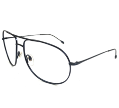 John Varvatos Eyeglasses Frames V761 MIDNIGHT BLUE Matte Aviators 60-15-140 - £34.85 GBP