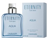 Calvin Klein Eternity for Men Aqua Eau de Toilette 6.7 oz New Free Shipping - £30.06 GBP