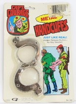 Capt. Courage Metal Handcuffs Kids Henry Gordy Intl GI Joe Knockoff Rack toy VTG - £15.93 GBP