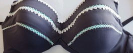 Shade &amp; Shore ~ Lightly Lined Bikini Top ~ SUMMER PURPLE ~ Women&#39;s Size 34D - $20.00
