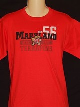 Boys Terrapins T-Shirt Youth Medium 10-12 Red NEW Vintage Maryland Terps Testudo - £11.52 GBP