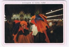 Italy Postcard Carnevale of Venice Immagine di Fulvio Roiter - £1.70 GBP