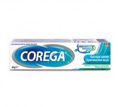  5 Pack Corega Extra Strong Original Long Lasting Denture Fixing Cream 40 G - £39.11 GBP