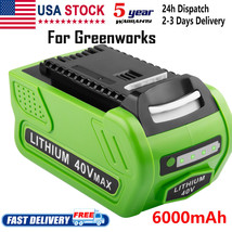 For Greenworks 29472 G-Max 40V 6000Mah Lithium Battery 29462 2901319 Cor... - $87.39