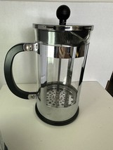 Bodum French Press Coffee Cocktail Tea Maker Glass Chrome 4 Cups - $14.24