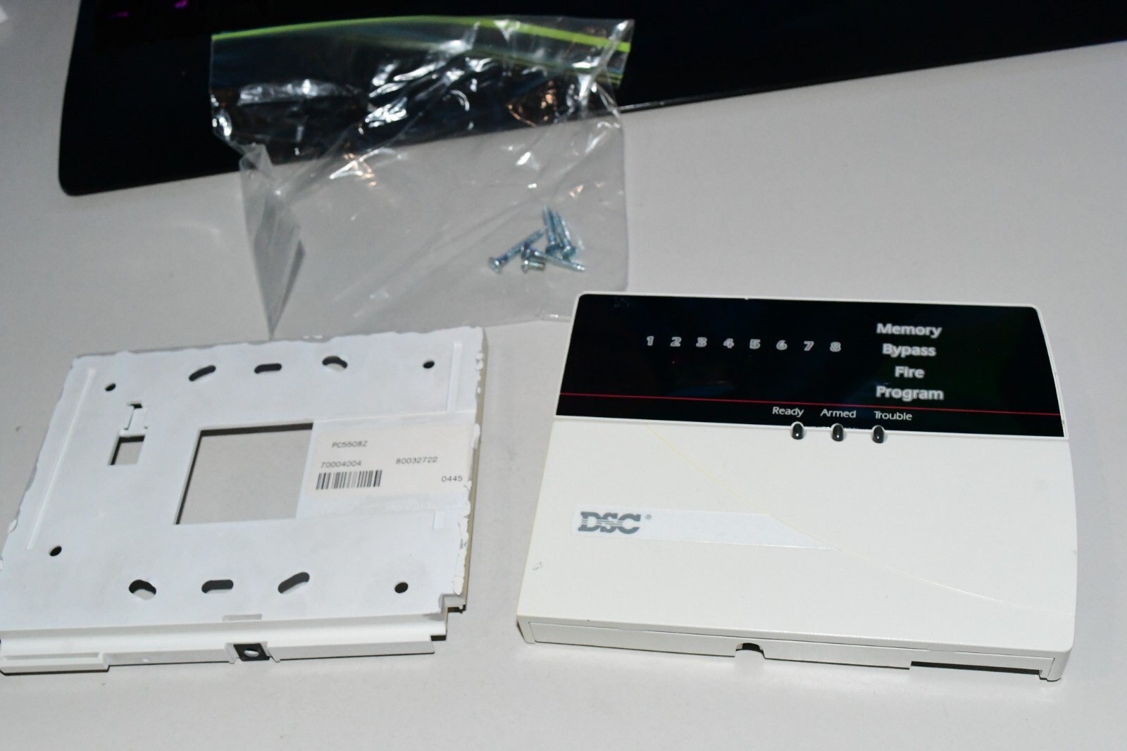 DSC PC5508Z LED Security Alarm Keypad 6-8 Zones for Series 832 Rare 1i - $40.04