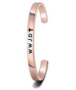 Religious Jewelry Cross Cuff Bracelet Bangle - $46.74