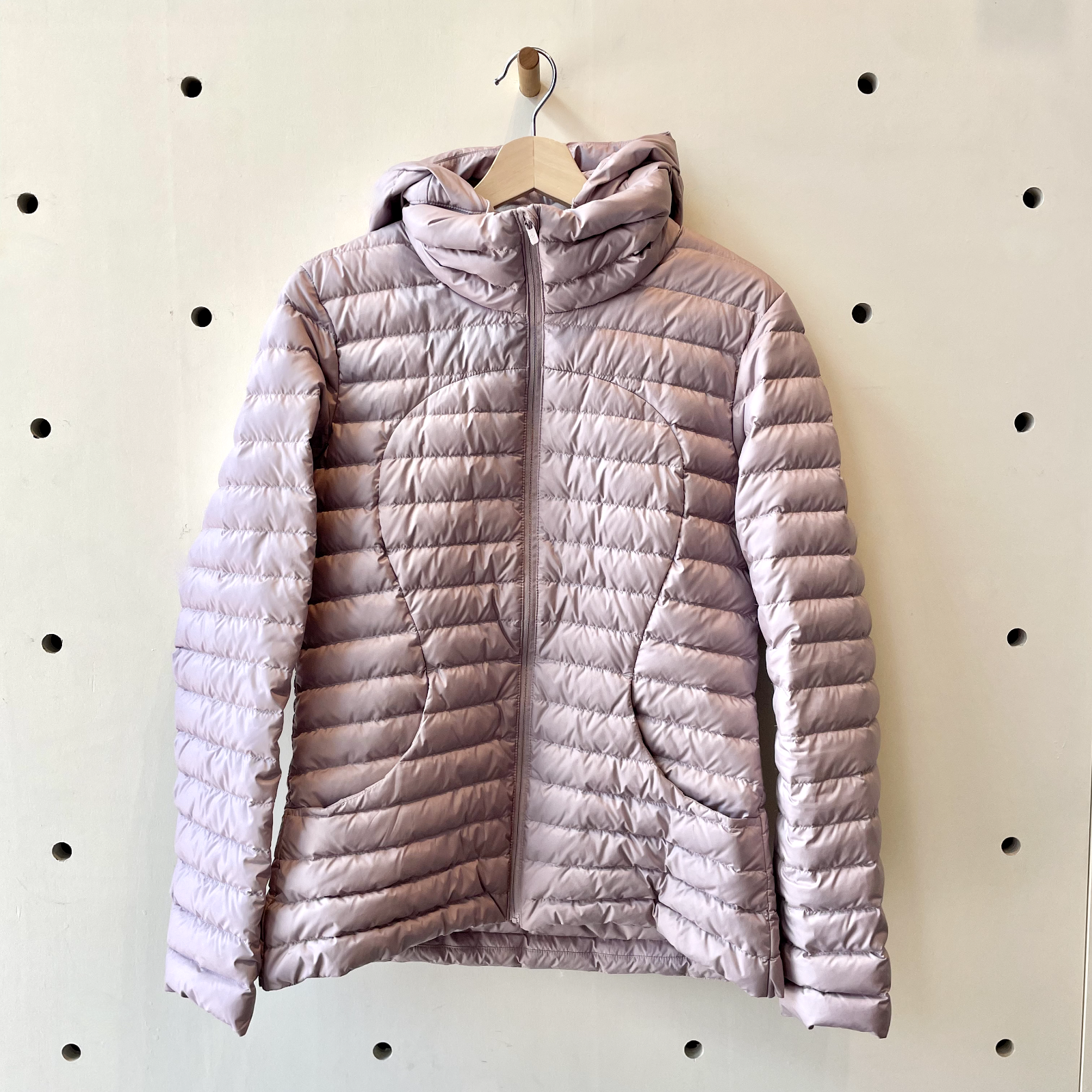 Primary image for 8 - Lululemon Smoky Blush Pink Pack It Down Puffer Jacket Coat 0517JB