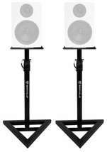 (2) Rockville Adjustable Studio Monitor Speaker Stands For Rockville APM6W - £87.92 GBP