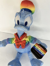 Donald Duck  COLLECTION by Just Play 10&quot; LGBTQ+ Pride DISNEY RAINBOW - $15.72