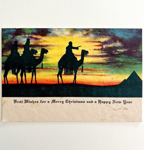 Christmas Pyramids Victorian Style Greeting Card 3 King's Egypt PCBG11E Item image 2