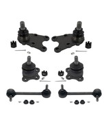 6 Pcs Front Suspension Upper Lower Ball Joints Sway Bar Link For Acura S... - €80,15 EUR