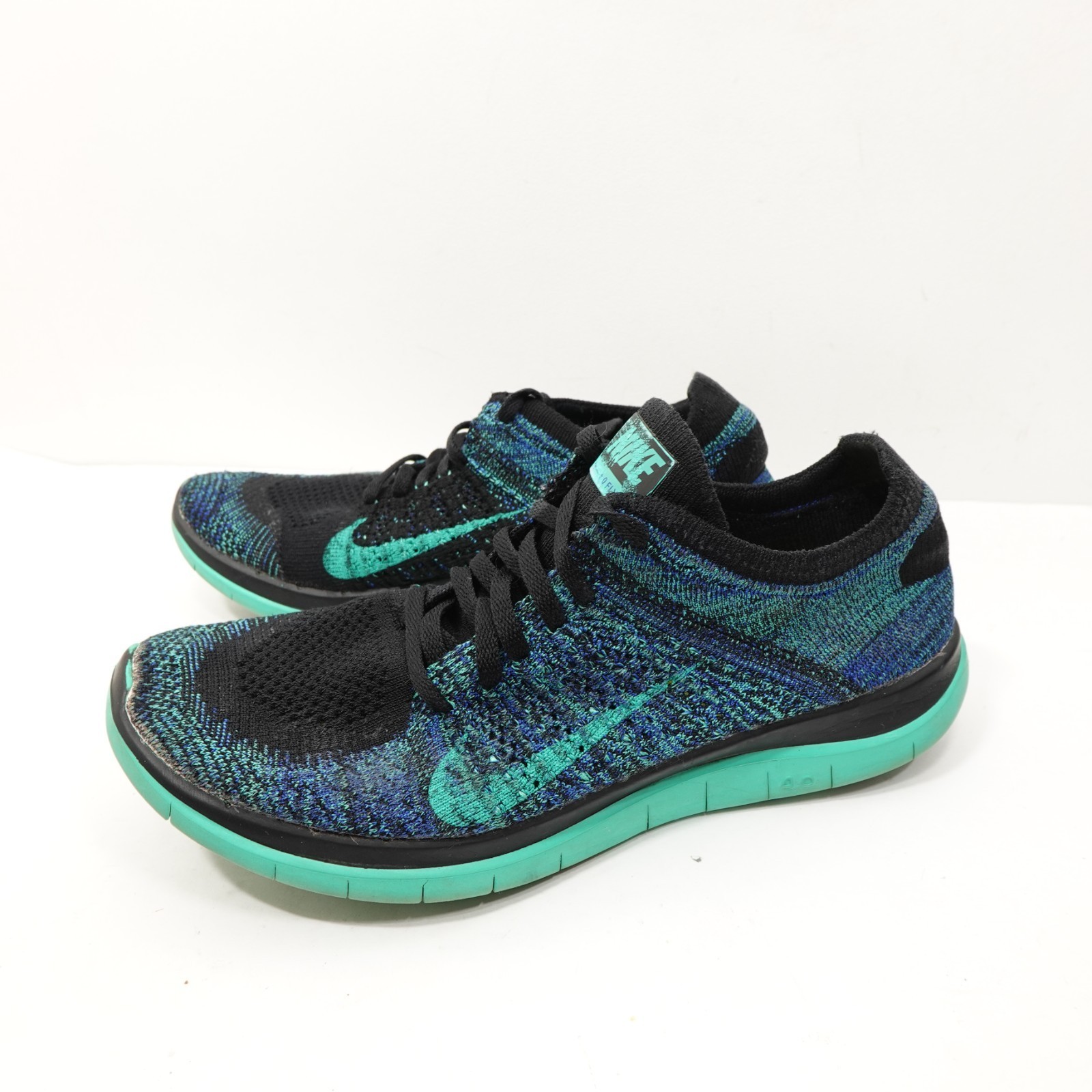 Nike Free 4.0 Flyknit Women's Size 8 Running Shoes Atomic Green Item image 12