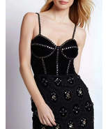 Solid Spliced Diamonds Square Neck Sleeveless High Waist Patchwork Tasse... - $255.52 CAD